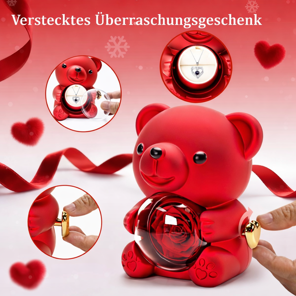 Ewige Rosen-Bär Geschenkset