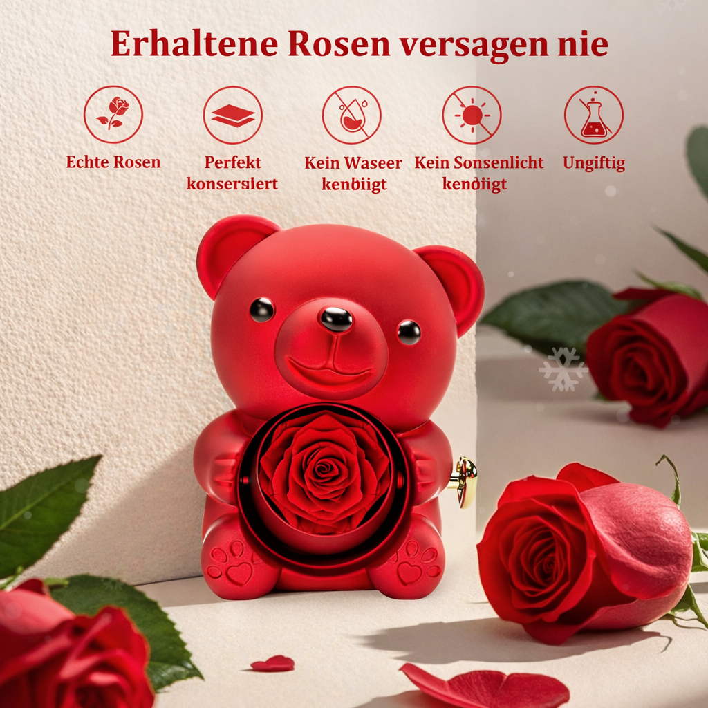 Ewige Rosen-Bär Geschenkset